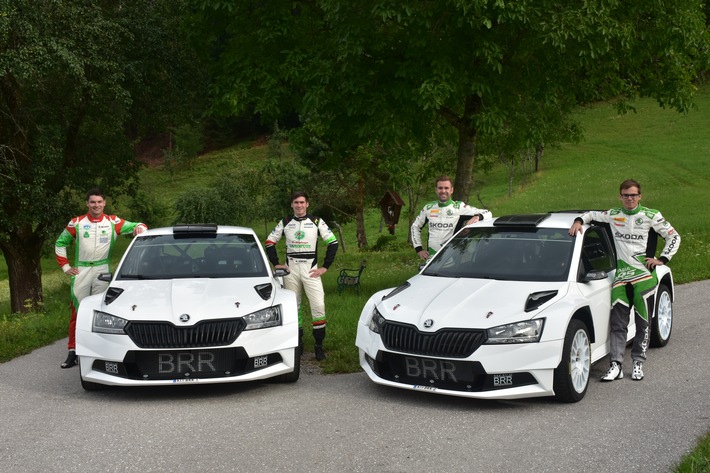 Die beiden deutschen Top-Rallye-Piloten starten beim WM-Heimspiel für SKODA AUTO Deutschland