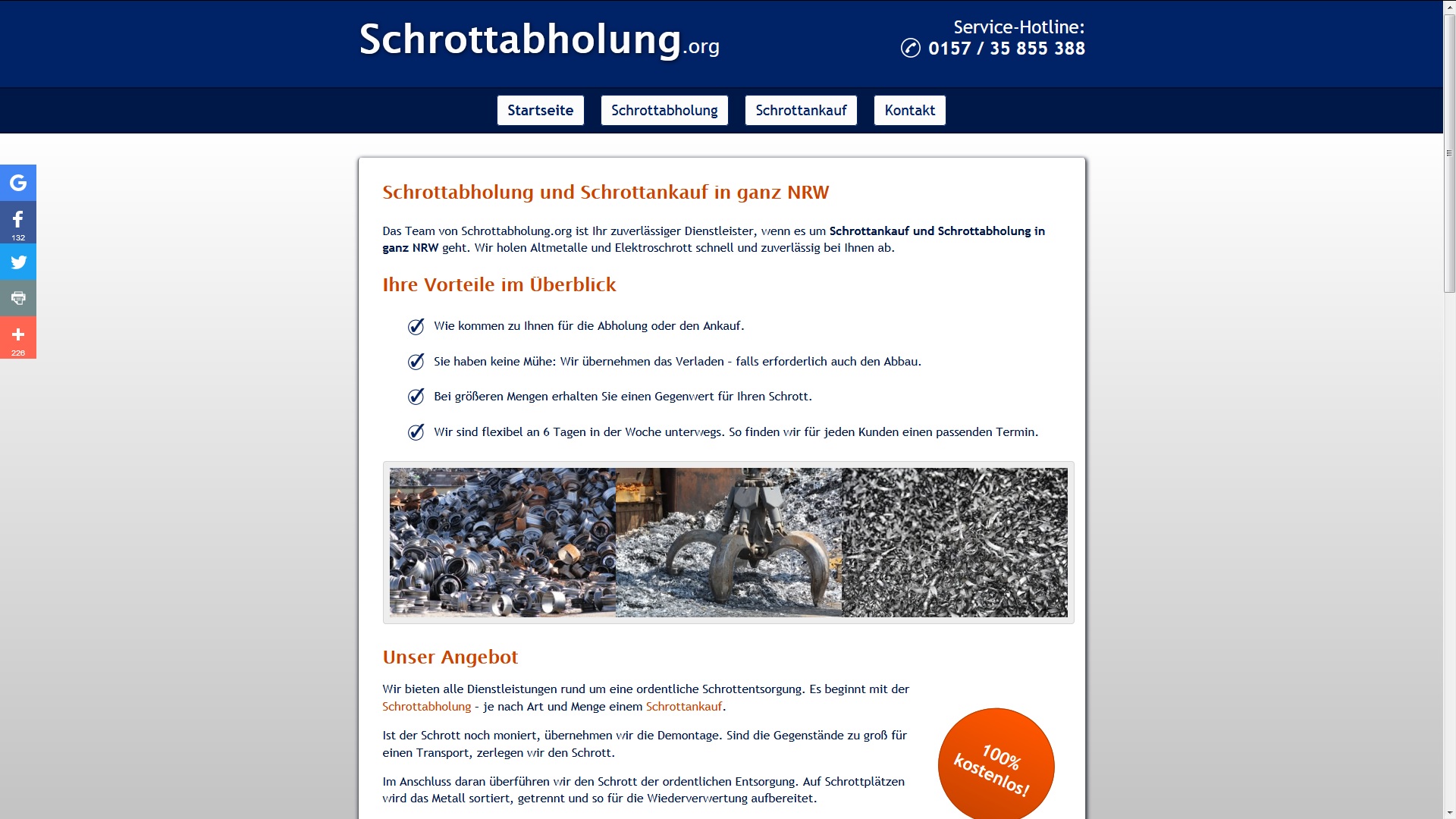 Schrottabholung Dinslaken