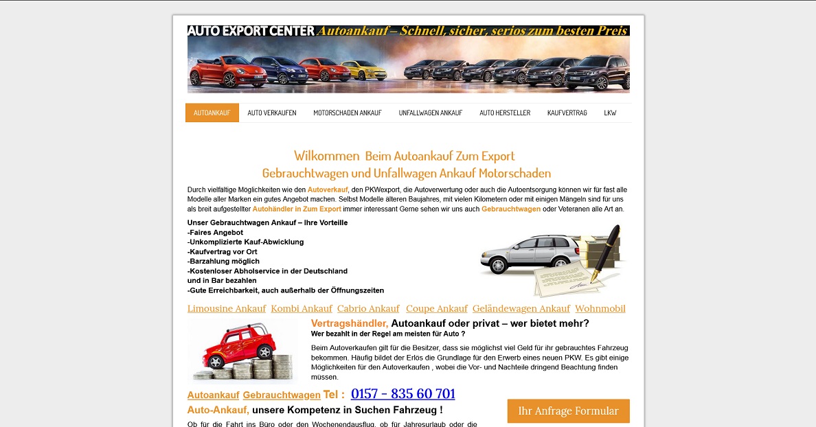 Kfz-Ankauf-Markt.de - Autoankauf Bünde