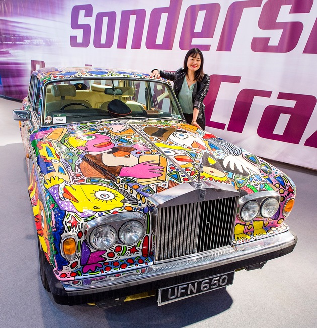 Zwischen verrückt und visionär: automobile Kunstwerke und Studien auf der Essen Motor Show