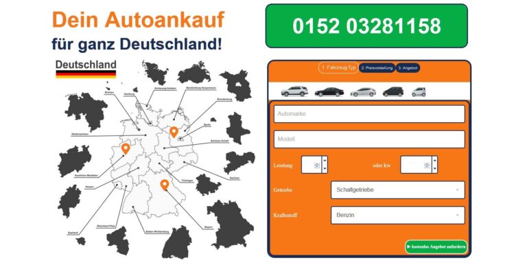 Autoankauf Fulda: Zu besten Preisen können sie ihren Gebrauchten, Transporter, Sportwagen und sogar ihr Cabrio mit defektem Dach verkaufen
