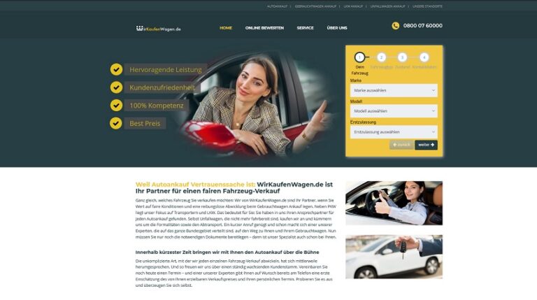 Autoankauf Stuttgart: Autohändler wirkaufenwagen.de