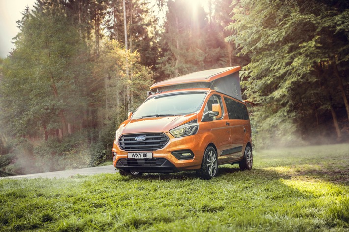 Ford auf dem Caravan Salon 2021 mit attraktivem Querschnitt durch aktuelles Produktprogramm