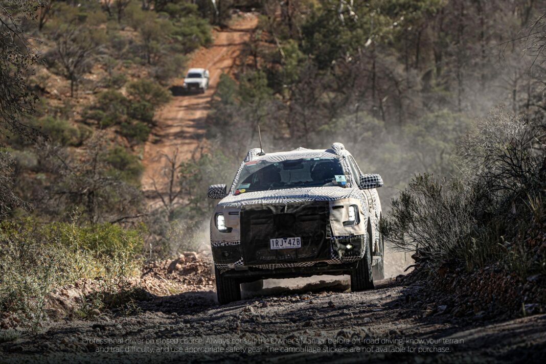 image 1 95 1068x712 - Nächste Ford Ranger-Generation: Prototypen absolvieren extrem anspruchsvolle Tests in Australien