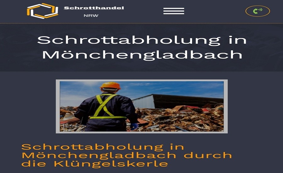image 1 415 - kostenlos und professionellen Schrottabholung Mönchengladbach und Umgebung durch unseren mobile Schrotthändler