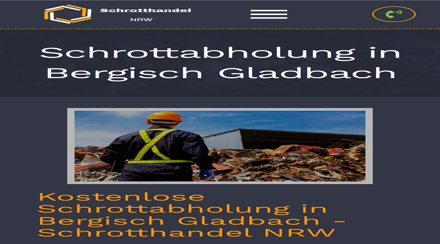 image 1 137 - Kostenlose Schrottabholung Bergisch Gladbach Wir bieten privaten und gewerblichen Kunden