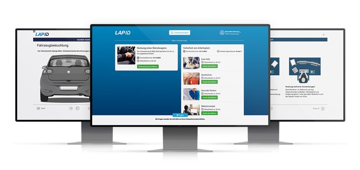 image 1 164 - Digitale und zertifizierte Unterweisungen via E-Learning: LapID erweitert Angebot für Fuhrpark und Arbeitsschutz