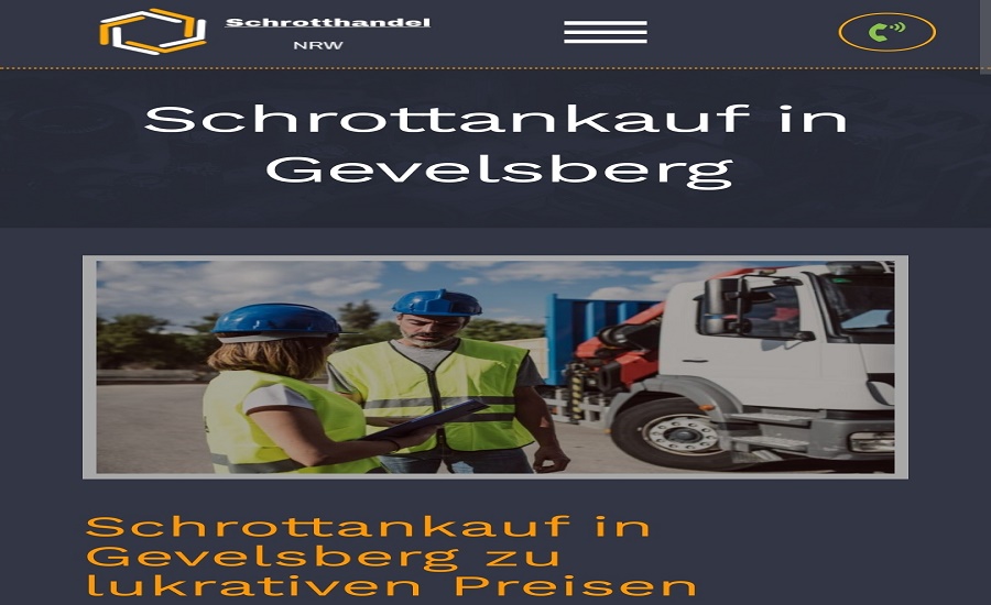 image 1 20 - professionellen Schrottabholung und Schrottankauf Gevelsberg und der Umgebung durch Schrotthandel NRW