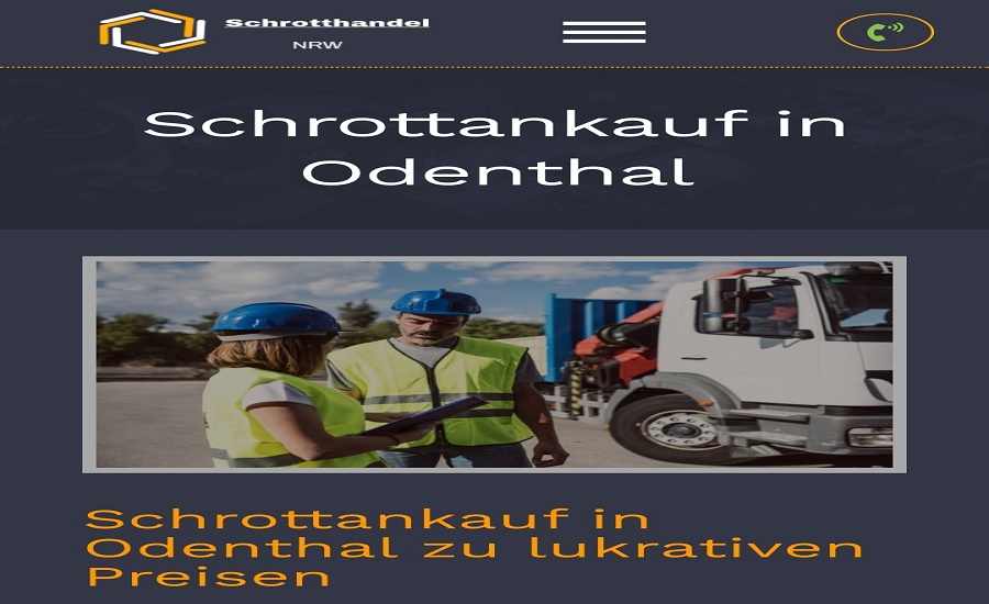 image 1 33 - Der Schrottankauf Odenthal Wir bieten privaten und gewerblichen Kunden eine kostenlose und professionelle Schrotthandel NRW