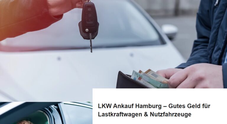 Lkw Ankauf in Hamburg: Autoankauf Exclusiv